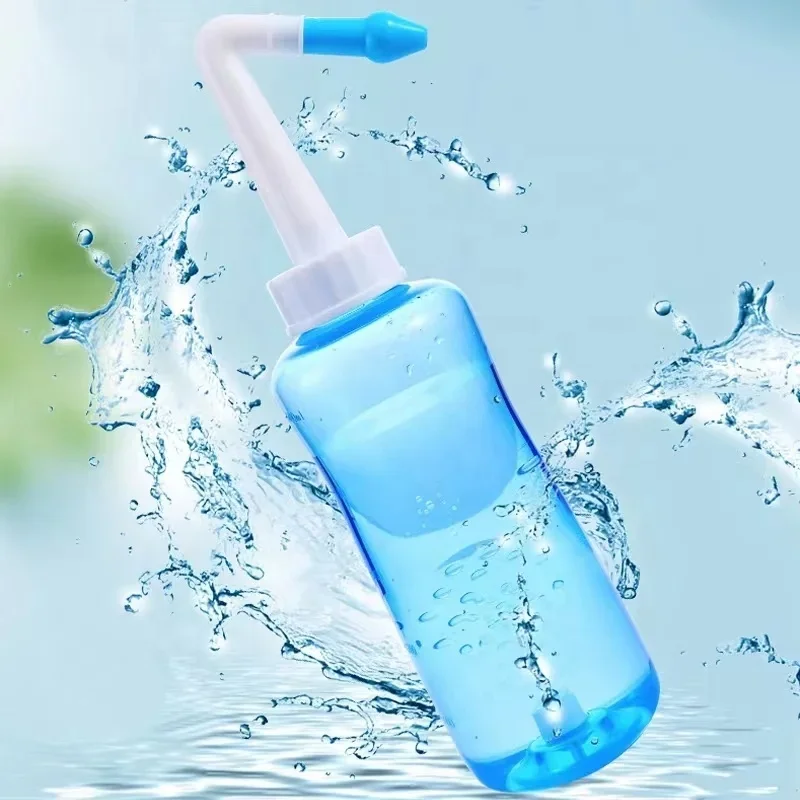 300ml Avoid allergic rhinitis and hand-operated neti pots to protect nasal cleanser