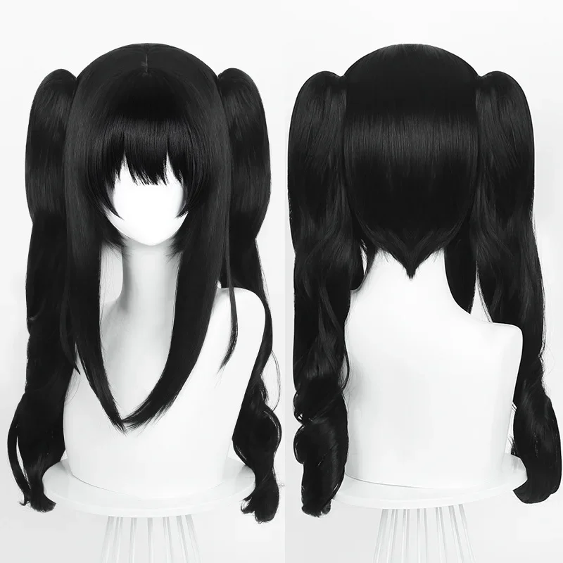 

Аниме Mahou Shoujo No Majo Saiban Kurobe Nanoka Nikaidou Hiro Косплей Парик Хэллоуин вечеринка Ролевая игра Термостойкий парик Бесплатная кепка