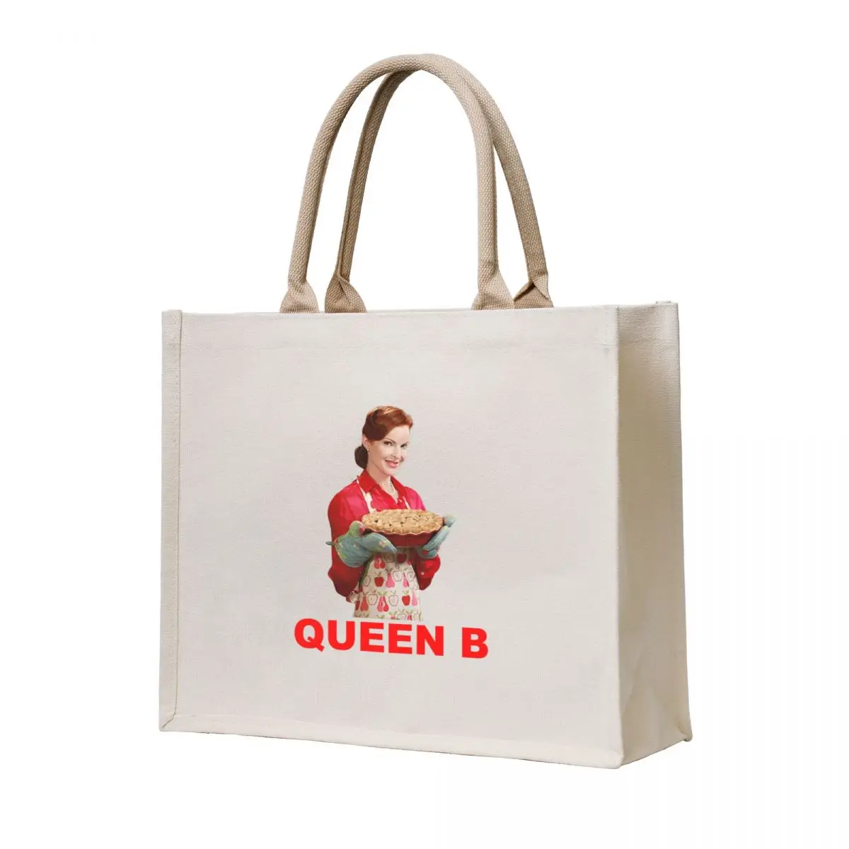 

Queen B Tote Bag Shopper foldable reusable bag Large bags for women