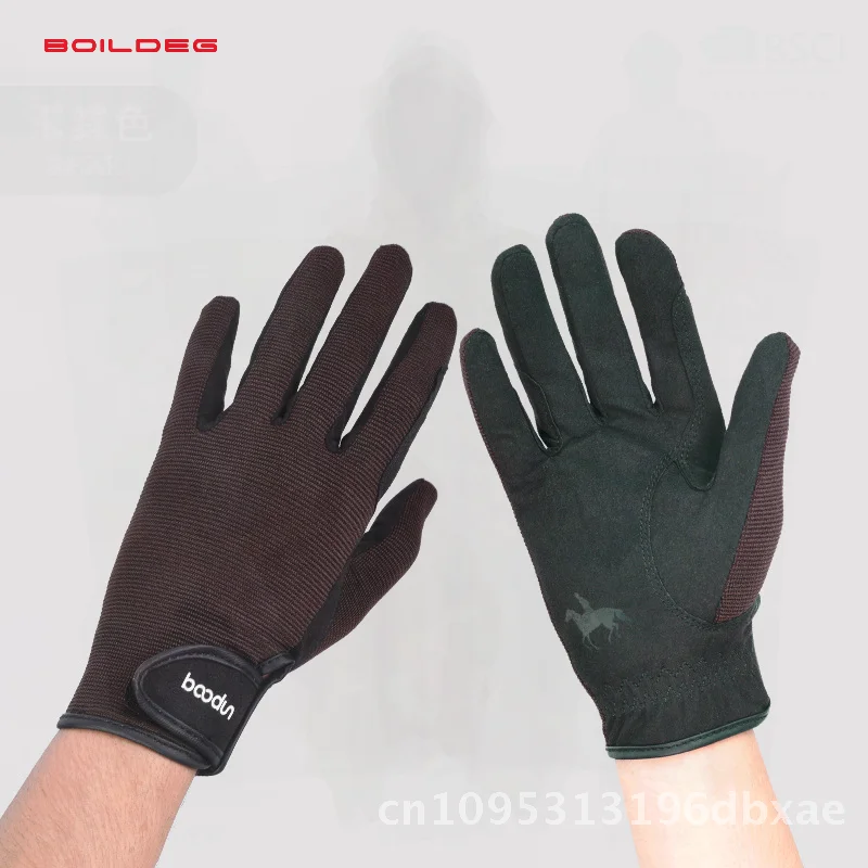 

Перчатки для верховой езды с сенсорным экраном для верховой езды, унисекс, для тренировок на открытом воздухе, для гонок, защитное снаряжение для взрослых, размер M, L