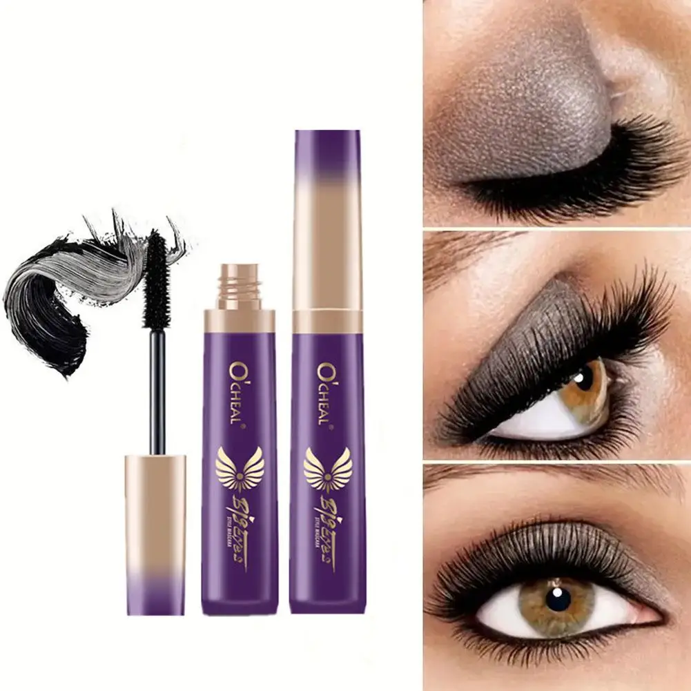 4D Eyelash Mascara Lengthening Eye Lashes Brush Beauty Makeup Makeup Long-wearing Mascara Eye B4L3