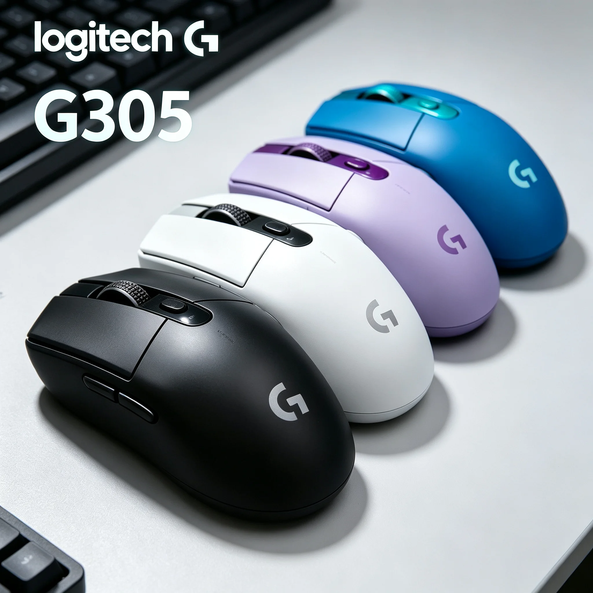 Logitech G305 Portable Ergonomic Wireless Mouse For Gaming Esports Office Daily Life Light‑Weight For Laptop Desktop