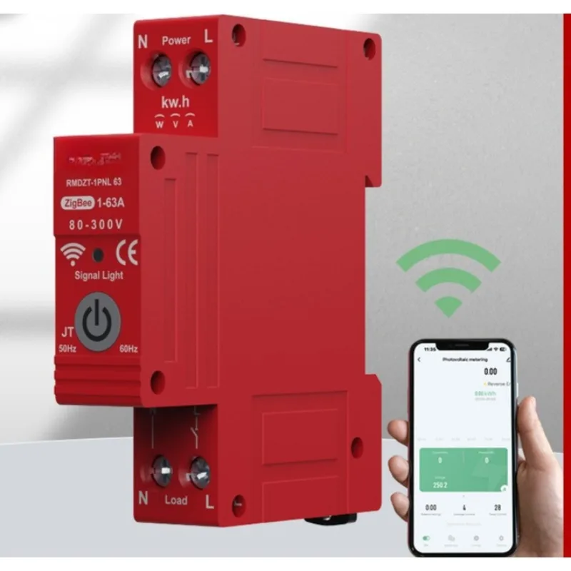 

Intelligent circuit breaker prepaid meter remote remote control reclosing over and under voltage protection time control