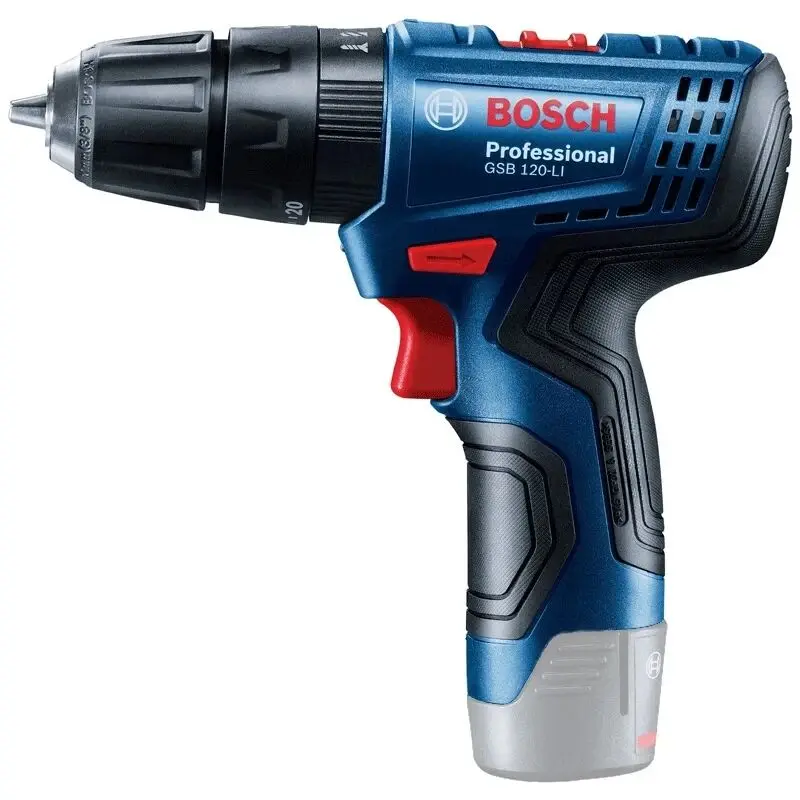 BOSCH GSB 120-Li 12V Cordless Brushless Impact Drill Driver Hand Drill Rechargeable Lightweight Screwdriver Power Tool