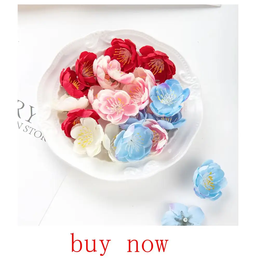 10 Stück rote Rosen, Blumenstrauß, Vase für Heimdekoration, Garten, Hochzeit, dekorative Kränze, DIY-Handarbeit, Blumenarrangement, künstliche Blumen – Detail 6