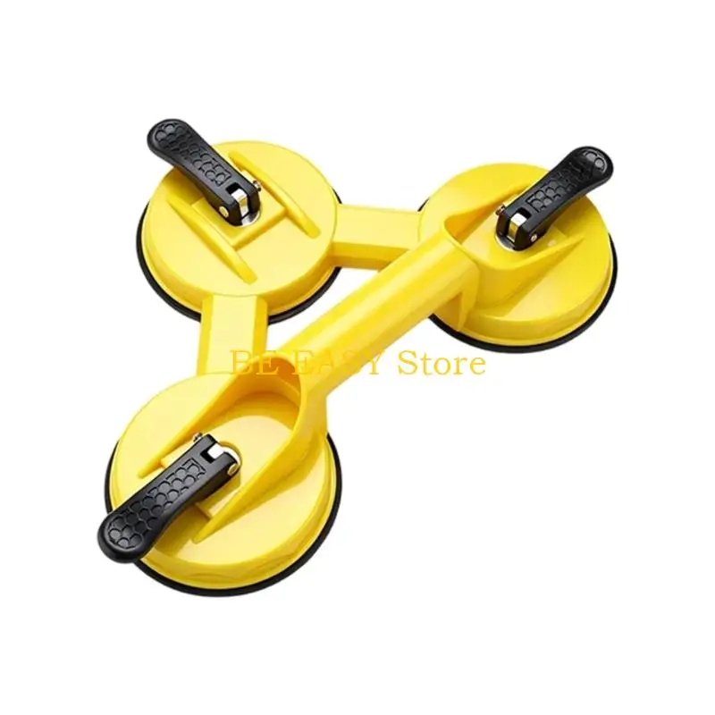 E28F Professional AntiSlip Suction Cup Lifter For Secure Handling Of Glass Tiles And Marble For Moving Large Glass Panel