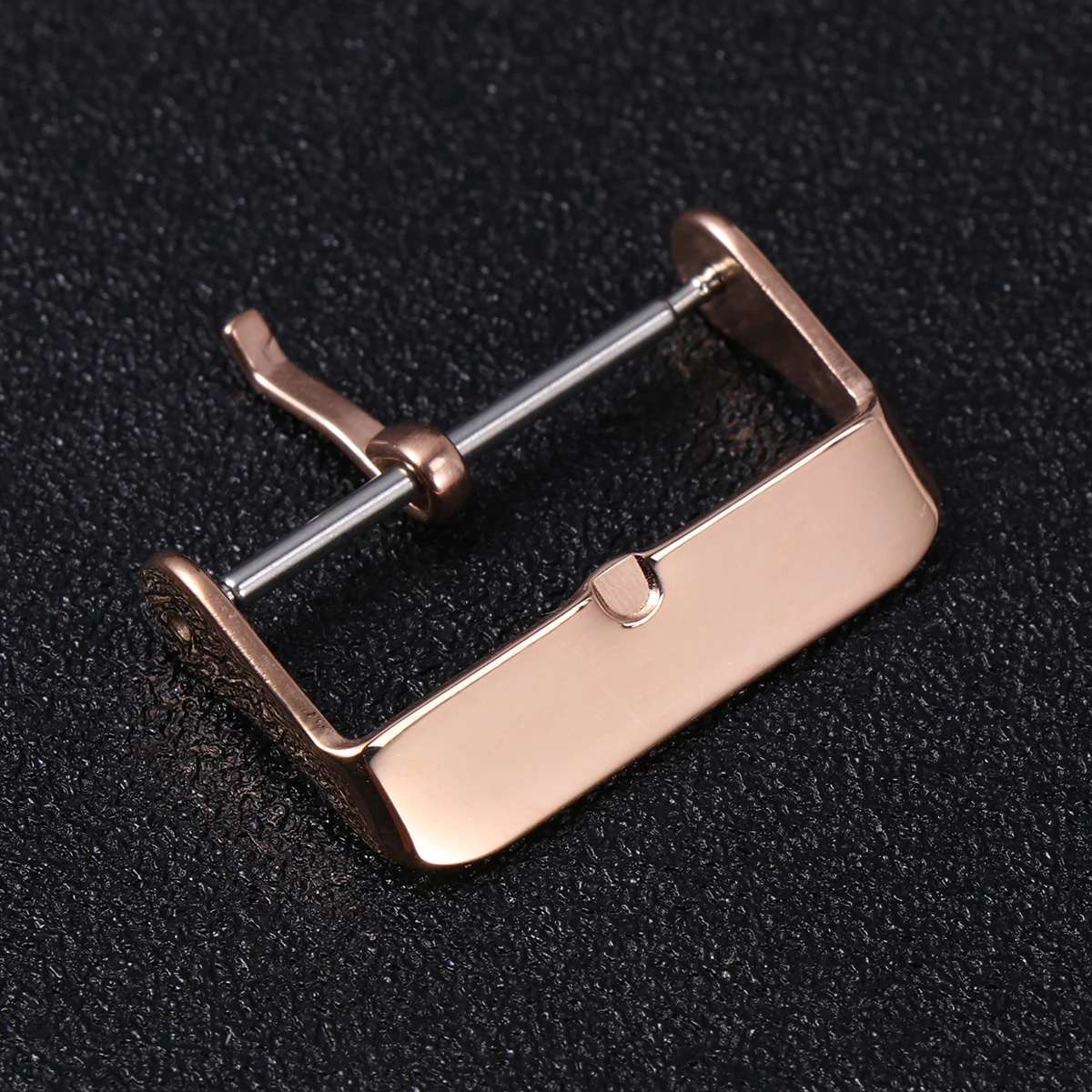 

5 PCS Watch Buckle Replacement Stainless Steel Belt Band Clasp Suite Rose Watchband Golden