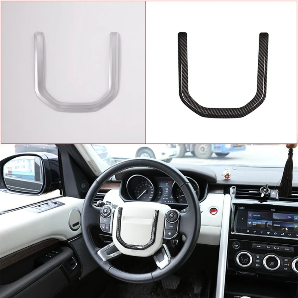 

Car Steering Wheel Sequins Cover For Land Rover Range Rover Sport Land Rover Discovery 5 Star Pulse ABS Decoration Accessories