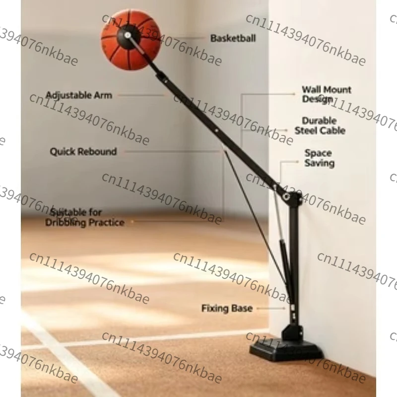 Wall-mounted Basketball Shooting Corrector, Hand Shot Training Aid to Keep Elbow In, for Smooth Shooting & Pitching Practice