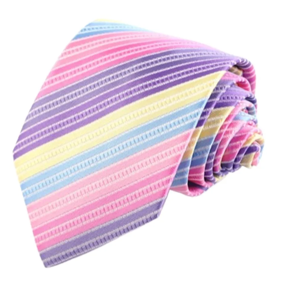 

Classic 8CM Stripe Neck Ties Gravatas Jacquard Groom Neck Wear Dot Skinny Tie Wedding Necktie Men Male