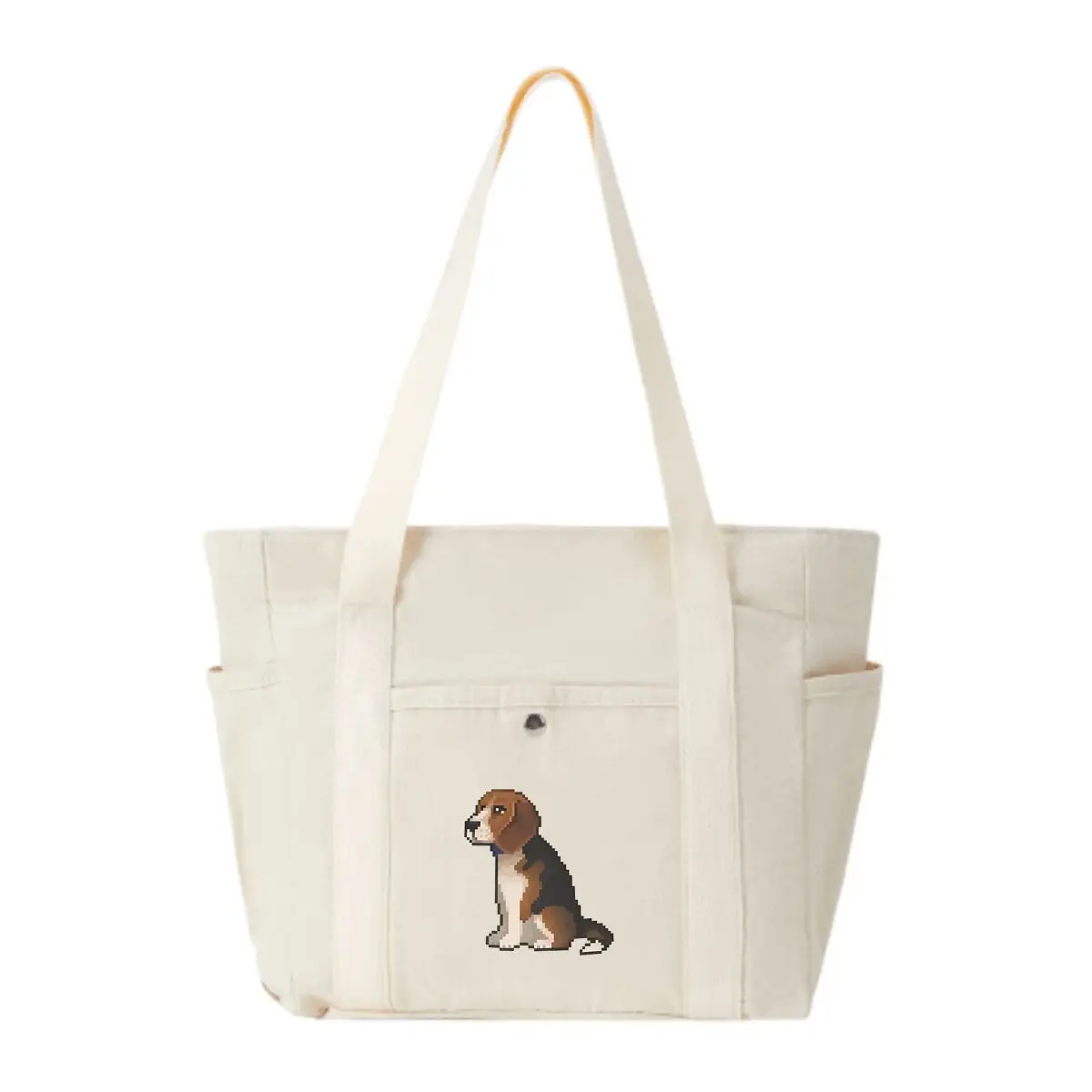 

Модная сумка с несколькими карманами Beagle Pixel Dog Art — идеально подходит для посетителей кофейни