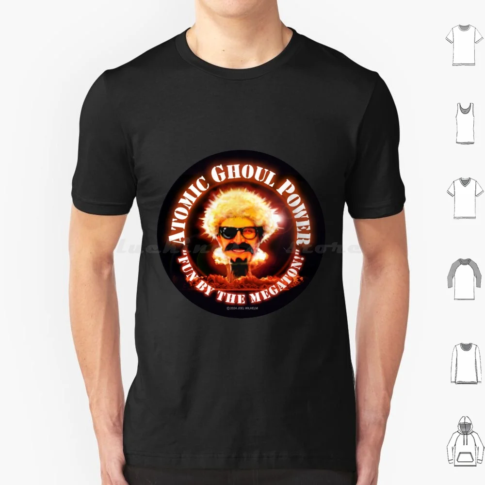 Atomic Ghoul Power T Shirt Cotton Men Women DIY Print The Ghoul Ghoulardi Detroit Ohio Horror Host Late Night Tv Retro 1970s