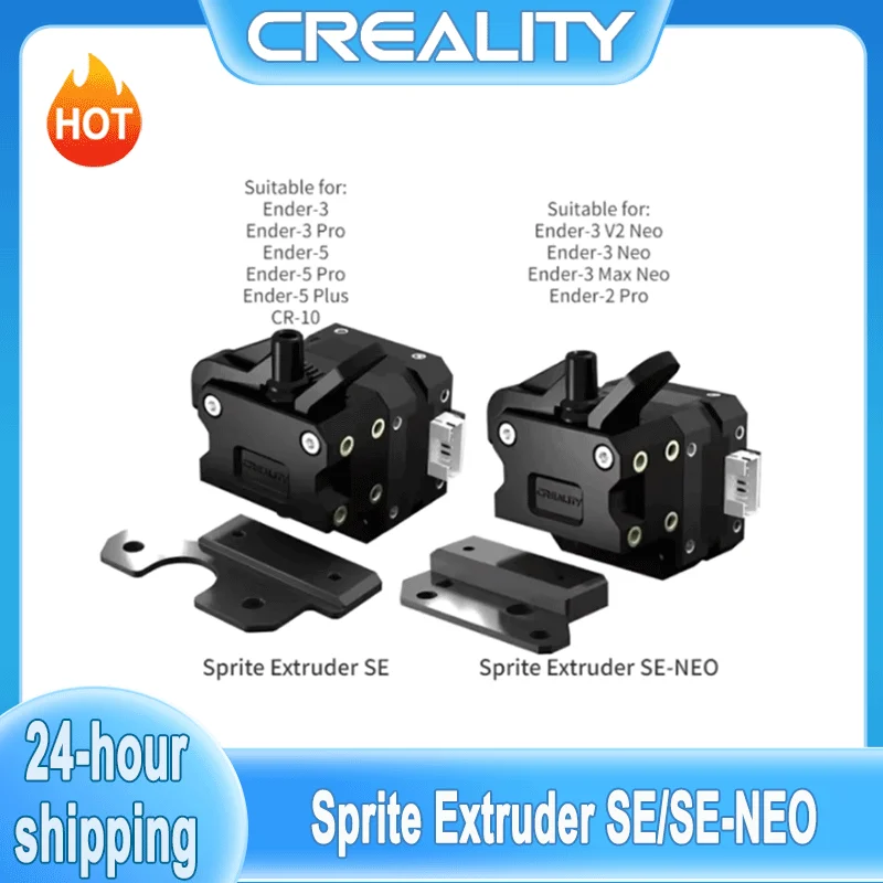 

Creality Official Sprite Extruder SE/SE-NEO 3.5:1 Dual Gear Upgrade for Ender 3 Neo/Ender 3 V2 Neo/Ender 3 Max Neo/Ender 2 Pro