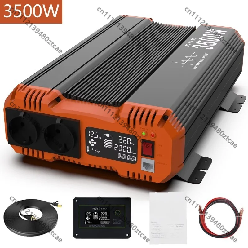 

3500W Custom DC AC Solar Inverter 24V 48V To 220V 230V 240V 50/60Hz Vehicle RV Power Conversion Device