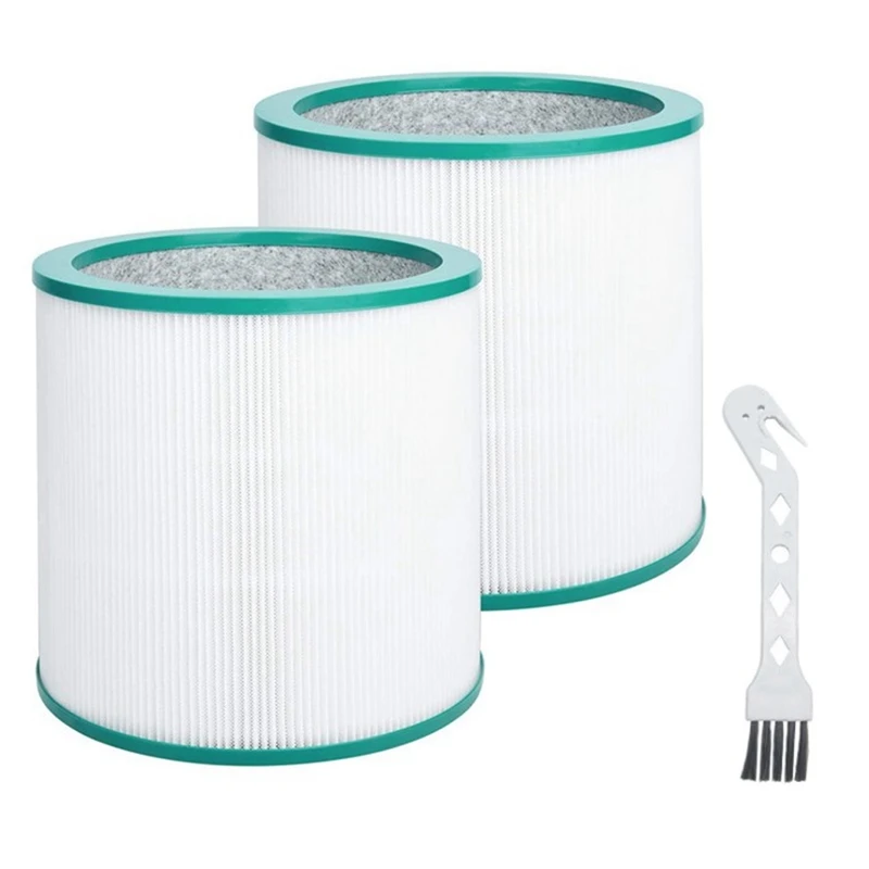 2 paquetes de filtro HEPA de aire de repuesto para Dyson TP00/TP02/TP03/AM11, purificador de torre para Dyson Pure Cool Link