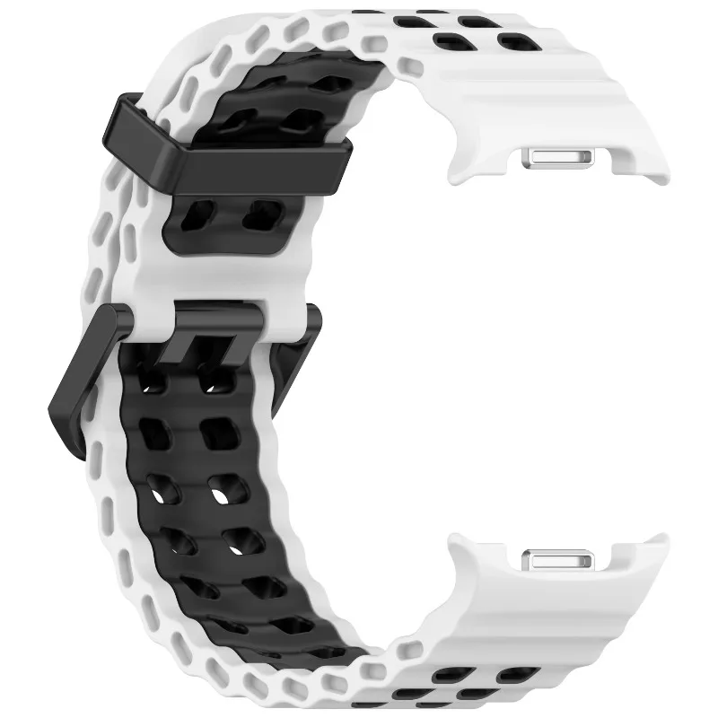 المحيط سيليكون حزام لساعة سامسونج جالاكسي 8 40 مللي متر 44 مللي متر سوار مريح للتنفس لساعة جالاكسي 8 الكلاسيكية 46 مللي متر كوريا