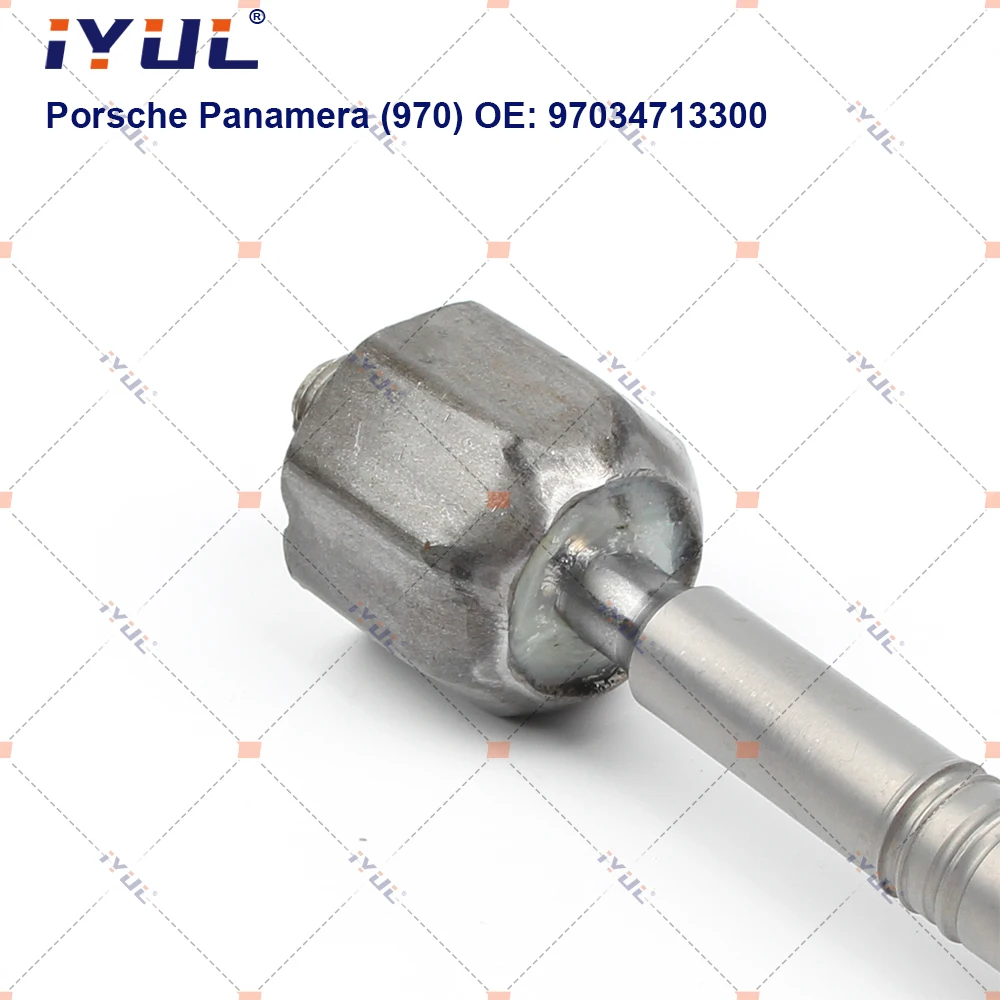 Tie Rod de direção interna termina, junta esférica para Porsche Panamera 970, 3.6, 4.8, 4S, 4.8 Turbo, 97034713300, eixo dianteiro, interno, par