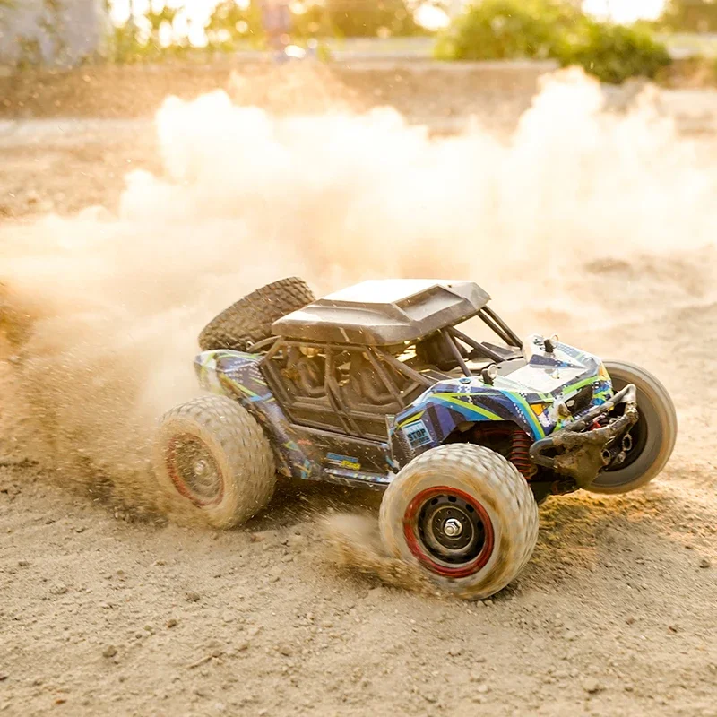 70 Km/H o 38 Km/H 4WD coche eléctrico sin escobillas RC escala 1/16 vehículos todoterreno camiones 2,4 Ghz juguetes de Control remoto coche RC regalos de Hobby