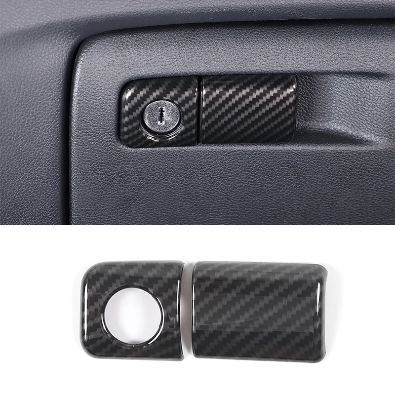 

ABS Car Copilot Storage Glove Box Switch Cover Decorations Cover Sticker Trim Fit For Honda Pilot 2015-2022 Interior Accessories