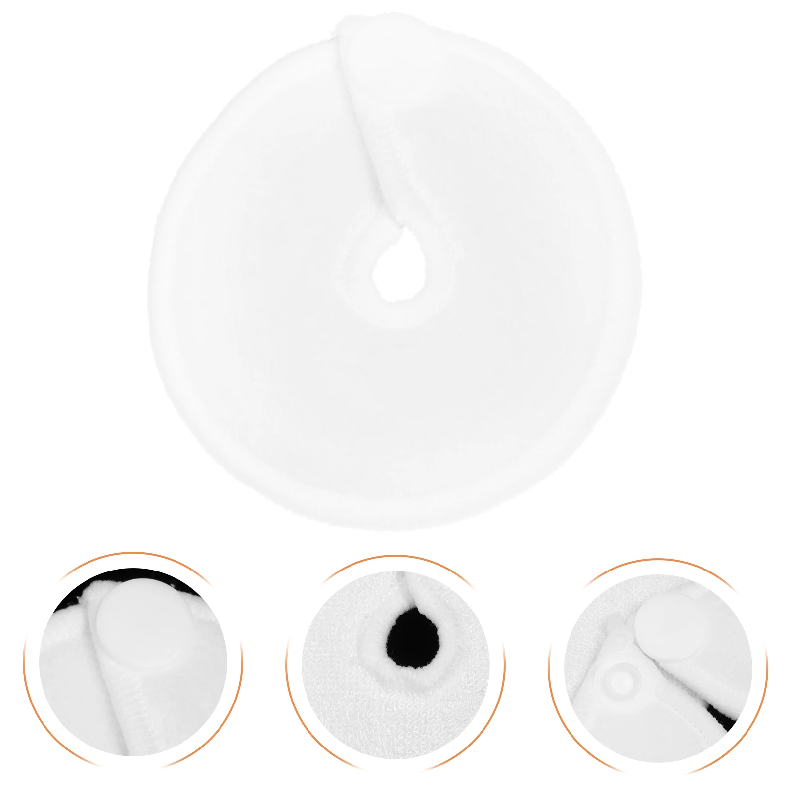

28pcs G Tube Pad White 3 Layers Reusable Hospital Holder Abdominal Pads Tube Wraps Professional Cushions Healthcare Accessories