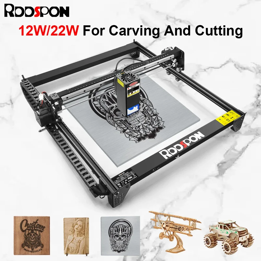 

Z10 12 Вт Z20 22 Вт гравировальный станок по дереву, площадь 400*400 мм, точность 0,01 мм для лазерной точечной резки, резьба по дереву, картону и т. д.