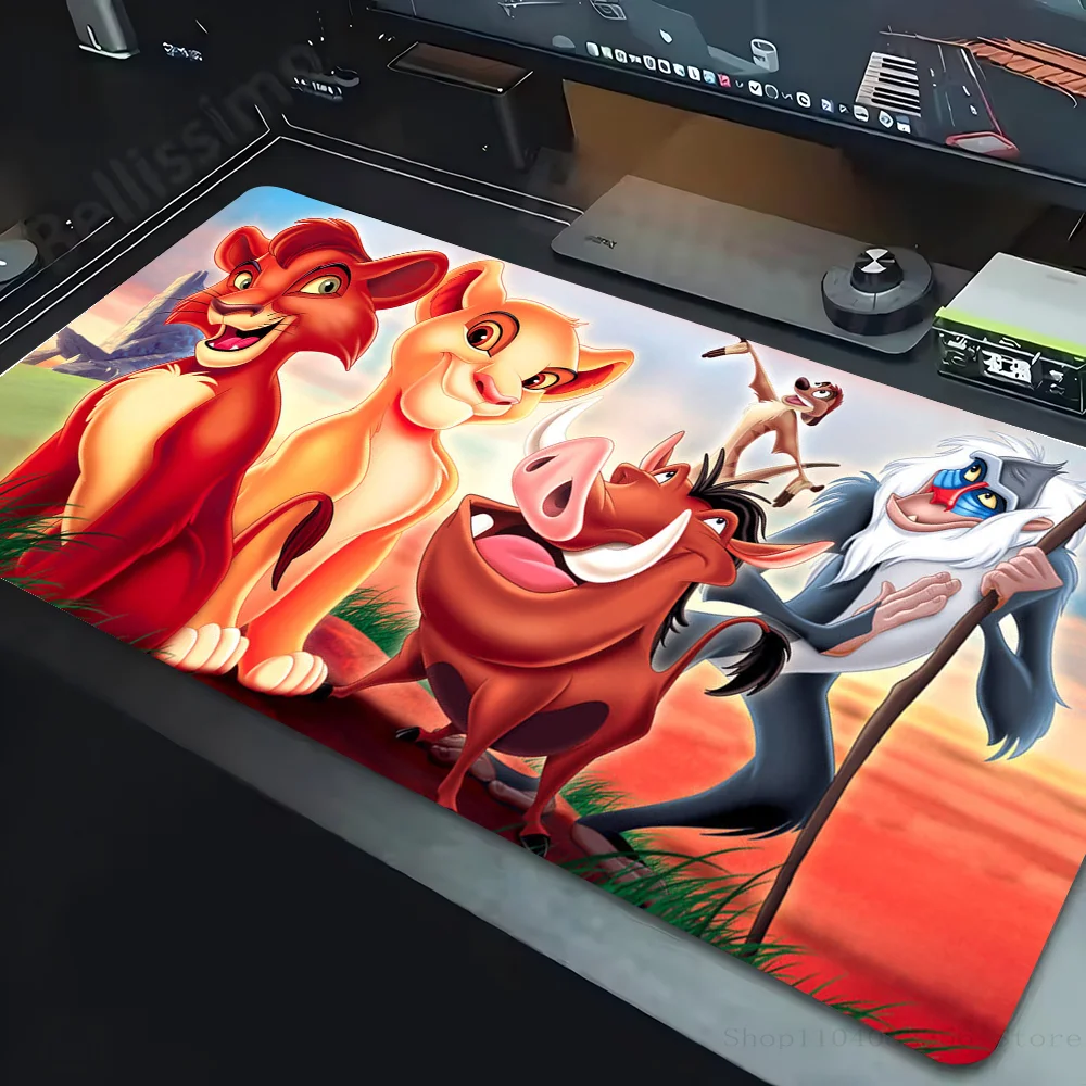 D-Disney The Lion King Mousepad Non-slip Suitable For Office Computers Laptops E-sports Game Desk Mats XXL Keyboard