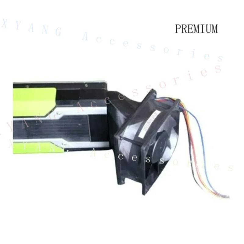 N+ Modified 9CM High-RPM Cooling Fan Kit for NVIDIA P40 M40 P100 Accelerator Cards