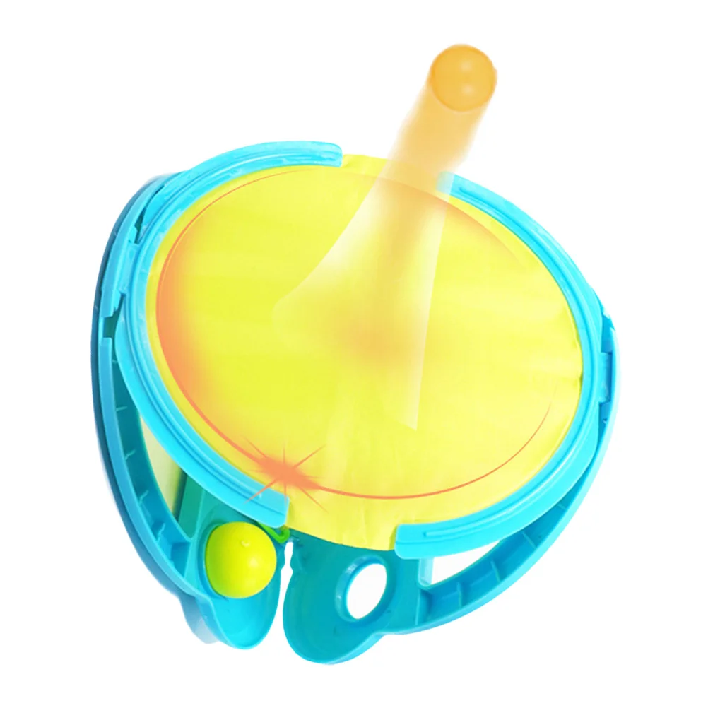 1 مجموعة اليد الصيد الكرة مجموعة 1 مضرب 2 كرات دائم آمنة الوالدين والطفل خارج اللعب متعة الاطفال هدية لون عشوائي التفاعل اللعب #6