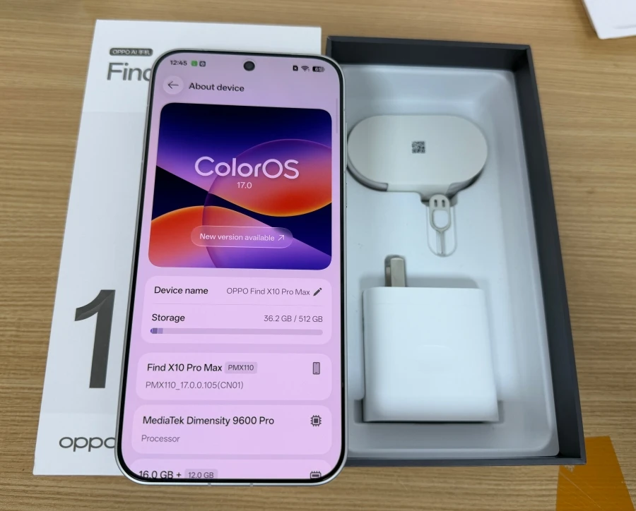 OPPO Find X10 Pro Max China Version Dimensity 9600 Pro 6.78 Inch 144Hz 8000mAh 80W Supervooc 50W Wireless 200MP OIS