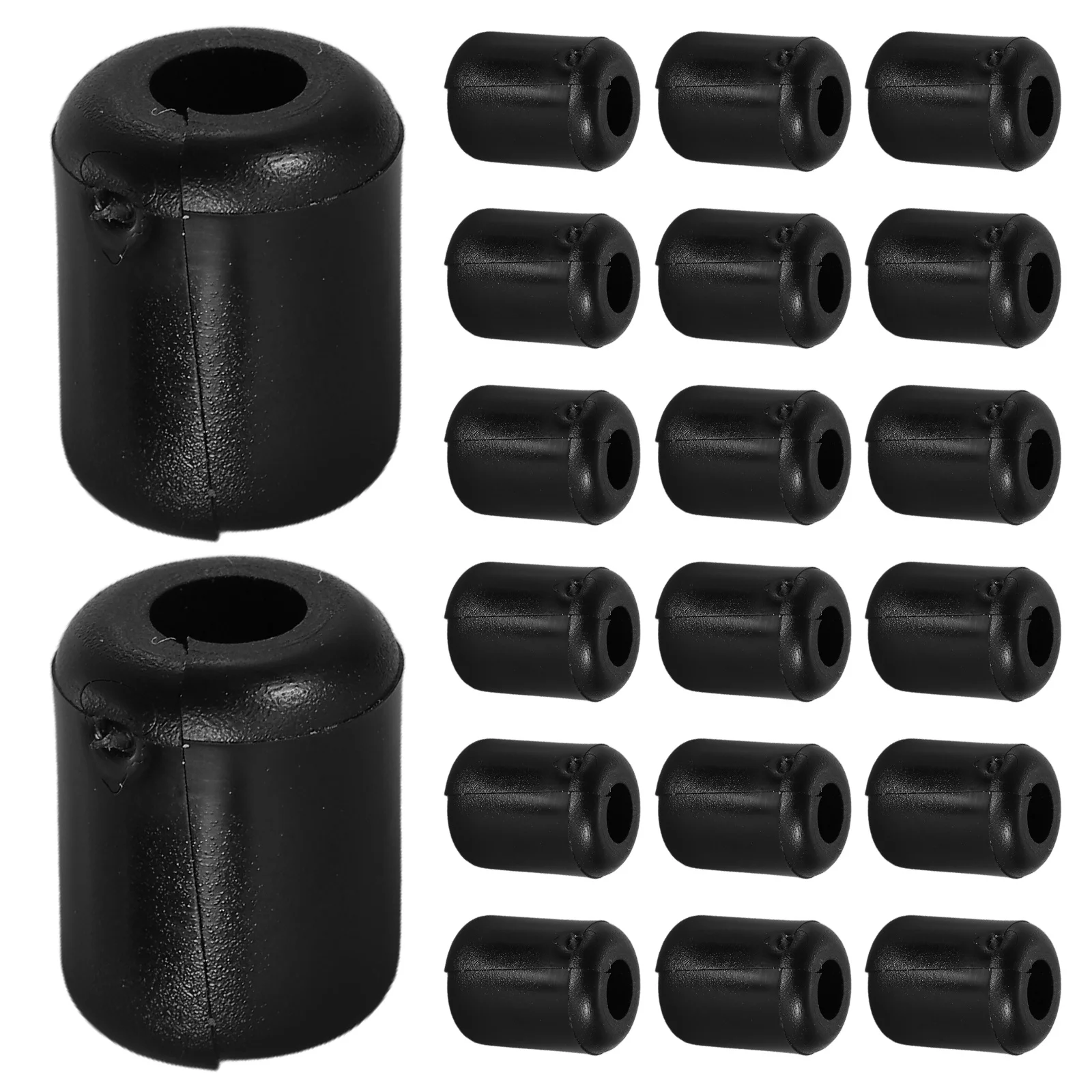 

90pcs Peg Hook Stoppers For Plastic Or Metal Hooks Pvc Retail Display Tools Inventory Control Clips Pegboard Organization