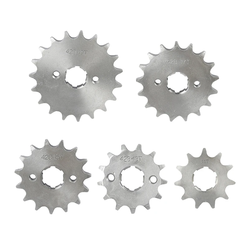 428# 20mm 10T-19T Front Engine Sprocket For KAYO BSE SSR SDG Dirt Pit Bike ATV Quad Go Kart Moped Buggy Scooter Motorcycle