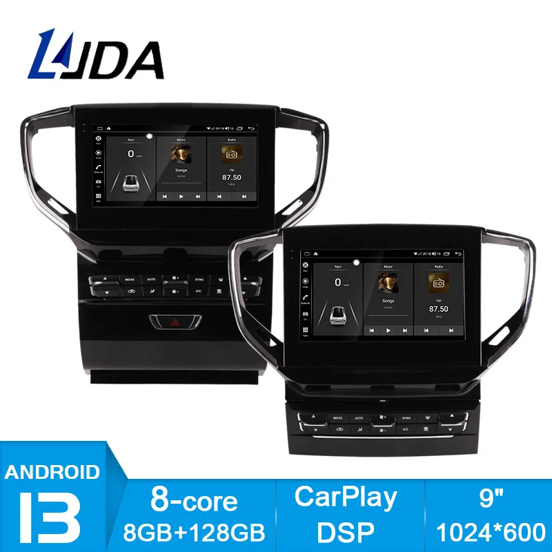 

9 Inch Android 13 Car Multimedia Player For Maserati Ghibli 2014 -2021 8GB+128GB GPS Navigation Stereo Car Radio DSP Carplay