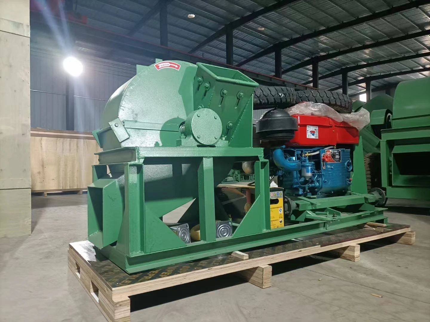 Multifunctional Wood Chipping Machine Wood Pulverizing Shreder Machine Chiper Drum Wood Crushe