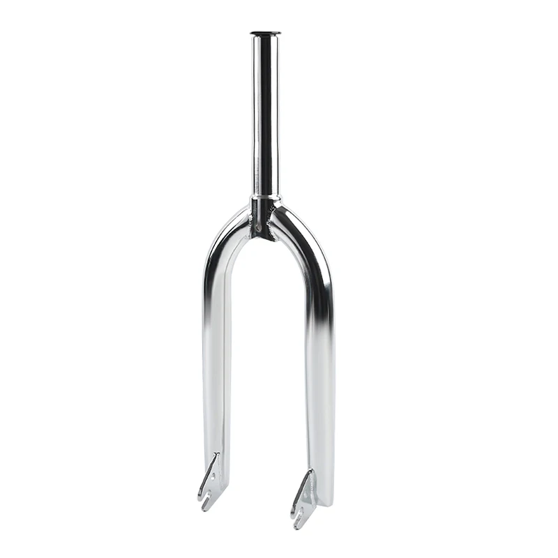 20 BMX Front Fork 28.6x163mm Black Chrome
