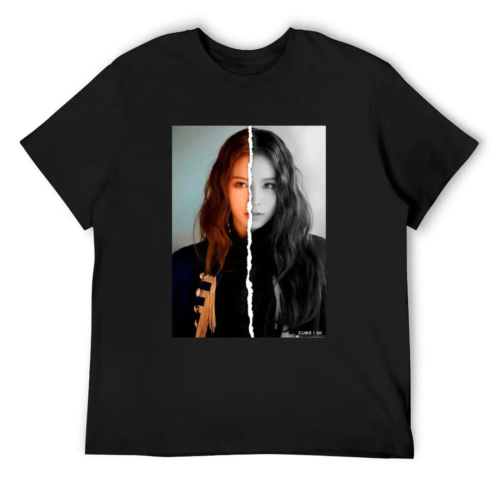 CLC Elkie (divided photo) T-Shirt graphic tee shirt plain tops man t shirt oversized t shirt men