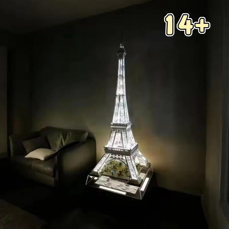 2026 OP VOORRAAD Grote Parijse Toren Architectuurmodel 10307 Set 10001 Stuks Bouwstenen Bakstenen Speelgoed voor Volwassenen Cadeaus