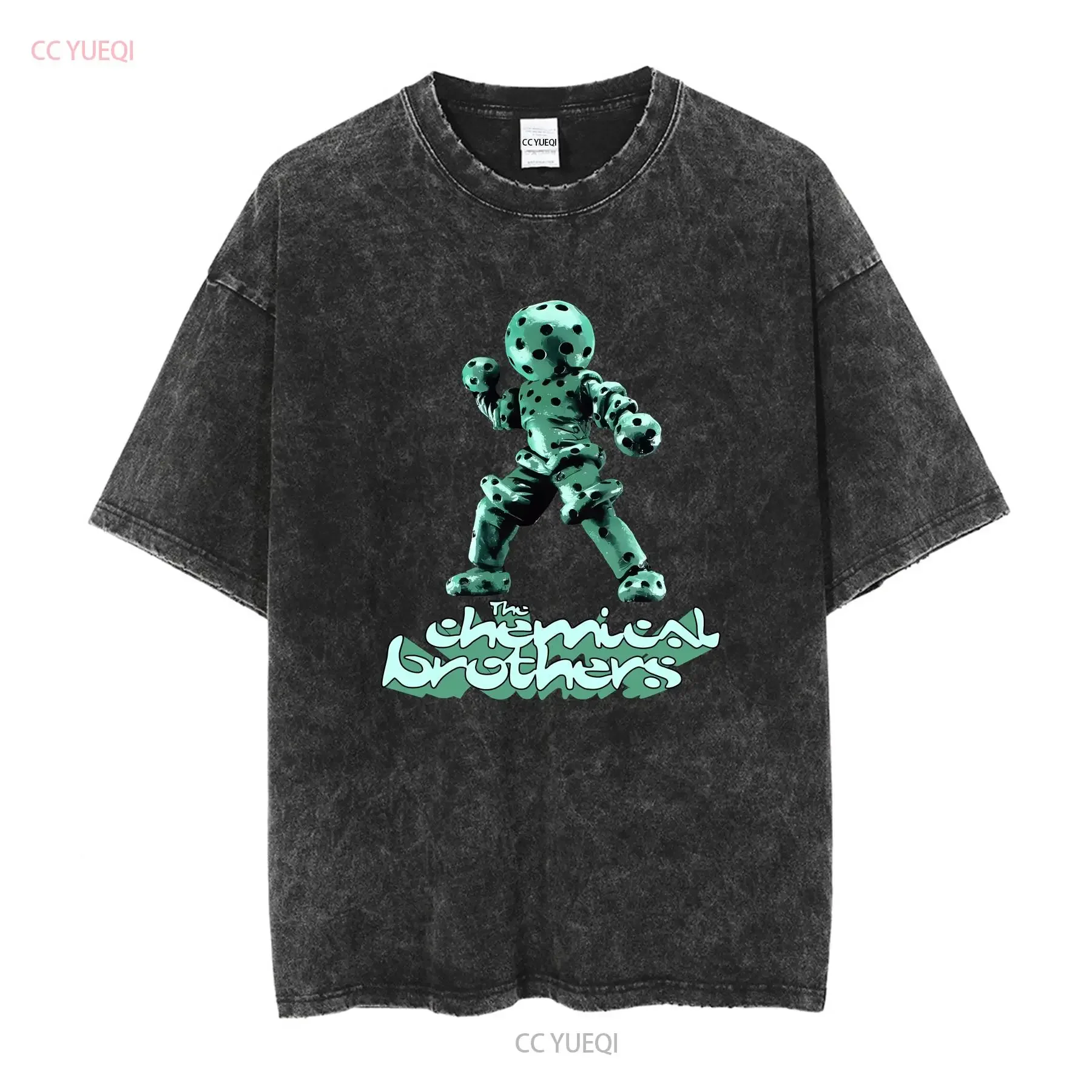 The Chemical Brothers T Shirt Electronic Techno Men's Small long or short sleeves vintage Washed streetwear Comfortable graphic