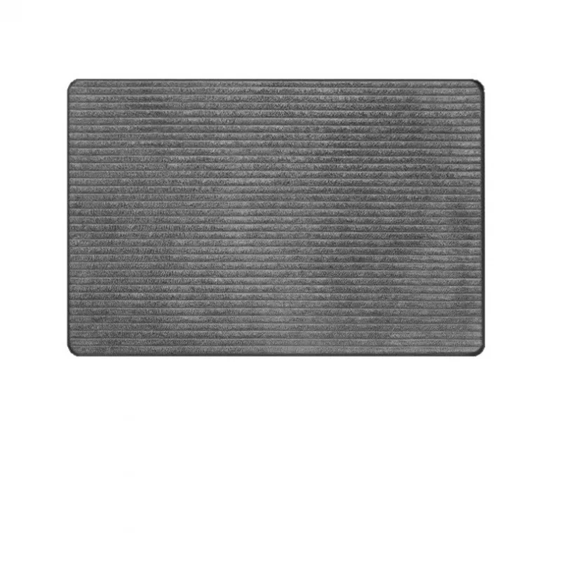 

Современный минималистичный однотонный полосатый коврик для ванной комнаты, высокоабсорбирующий, быстросохнущий, нескользящий, для входа в ванную.