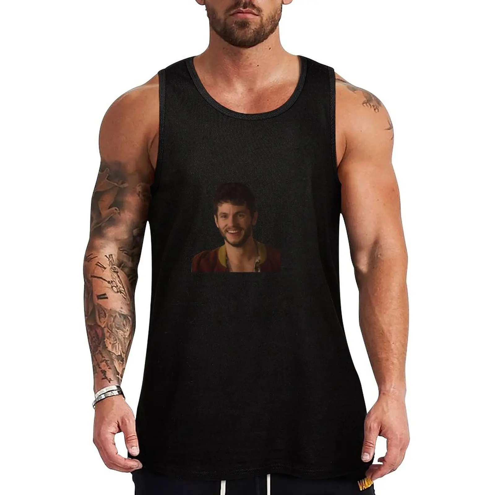 Forty Quinn (You TV Show) Tank Top Vintage Print Tank Top Retro Graphic Sleeveless Tee