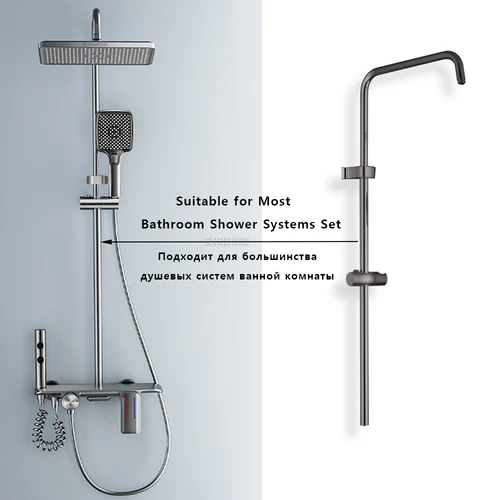 Tubo de grifo de ducha de baño Universal estándar para sistema de ducha de bañera, juego de g1/2 pulgadas, adaptador de 3/4 pulgadas, extensor de accesorios de tubo Accesorios de baño tubo de repuesto de ducha