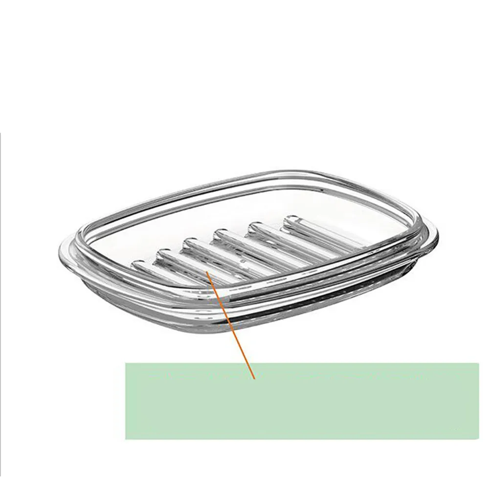 

1pc Suction Cup Soap Dish Holder Stainless Steel For Bathroom Kitchen Tile Glass Wall Mount Soap Storage Container Hanging