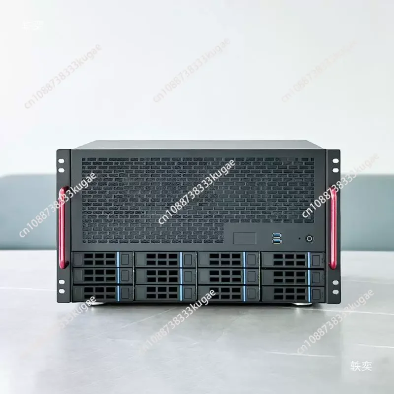 12 slots NAS chassis, 8 full-height slots, AIO server