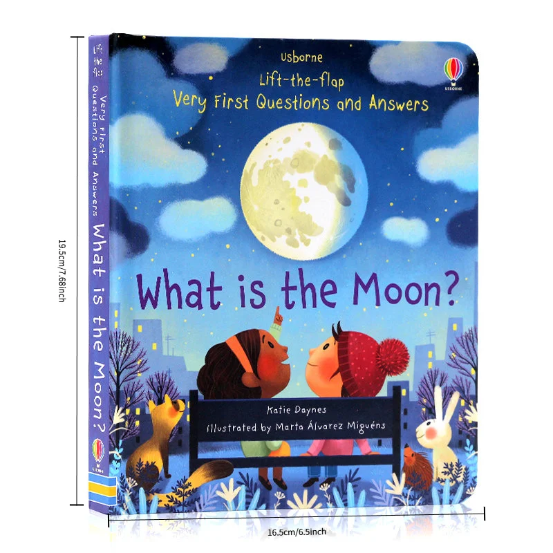 Question and Answer Series - What is the Moon ?English Picture Book for Toddlers, Early Educational Storybook