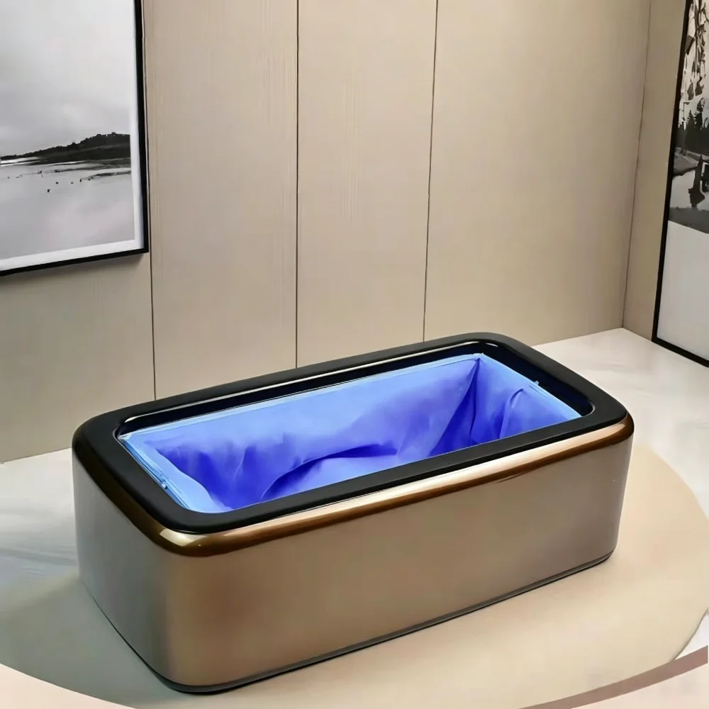 

New Automatic Shoe Cover Dispenser, Waterproof Non-Slip with 100 Disposable Shoe Covers, Fits Most Shoe Sizes for Indoor Use