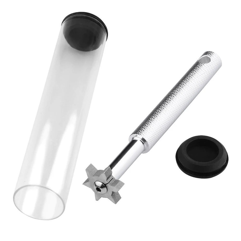 

Club Groove Sharpener 6 Cutters Golden Portable Durable Stainless Steel Effortless Dirt Removal Tool Club Groove Sharpener