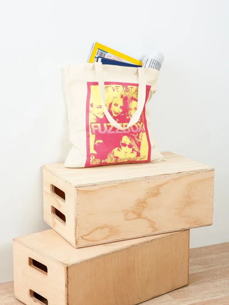 Fuzzbox Tote Bag shopper bag woman Eco bag university shopper canvas tote