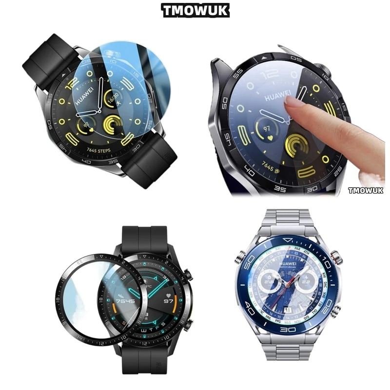 

For Huawei WATCH GT2 GT3 GT4 GT5 Pro Cyber Ultimate 41 42 43 46mm, Smooth Touch Glass Screen Protector