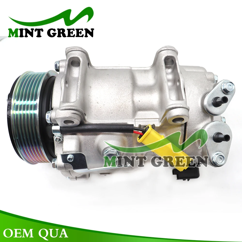 NEW Air Conditioning AC Compressor For Peugeot 1.6 2012 307 308 807 607 406 Citroen C4 Berlingo 6453QN 6453QL 6453ZA 9825868180