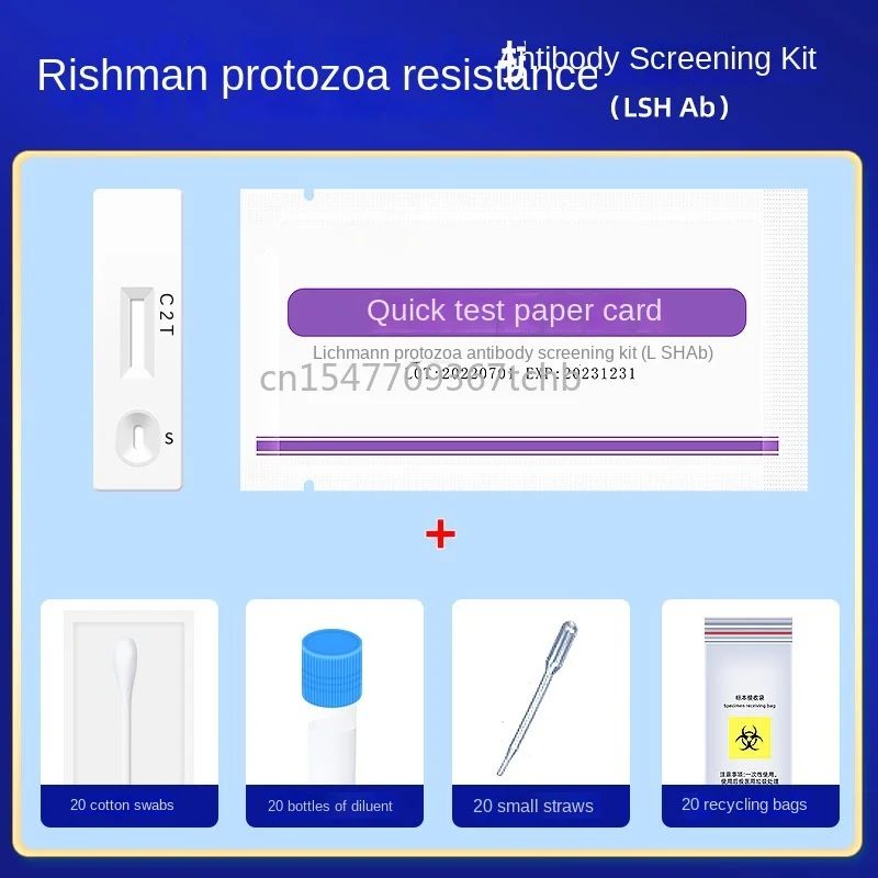 LSH AB Anticorpos Screening Kit, Home Use Set, Pet Virus Detection Card, Papel de teste