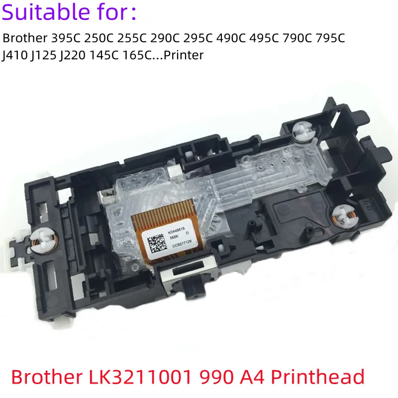 رأس الطباعة للطابعة Brother ، LK3211001 990 A4 ، 395C 250C 255C 290C 295C 490C 495C 790C 795C J410 J125 J220 145C 165C